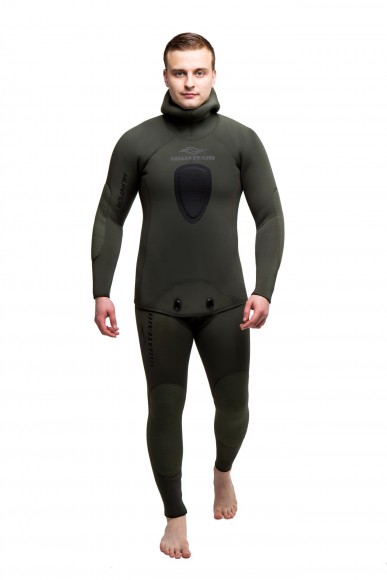 Гидрокостюм Hunter  ультраспан/открытая пора олива