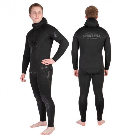 Гидрокостюм Scorpena AllBlack Гидрокостюм Scorpena AllBlack
