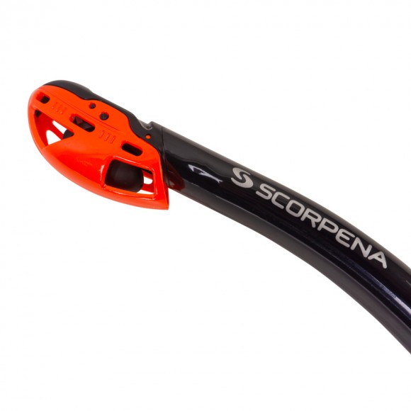 Трубка Scorpena K2 c двумя клапанами Трубка Scorpena K2 c двумя клапанами