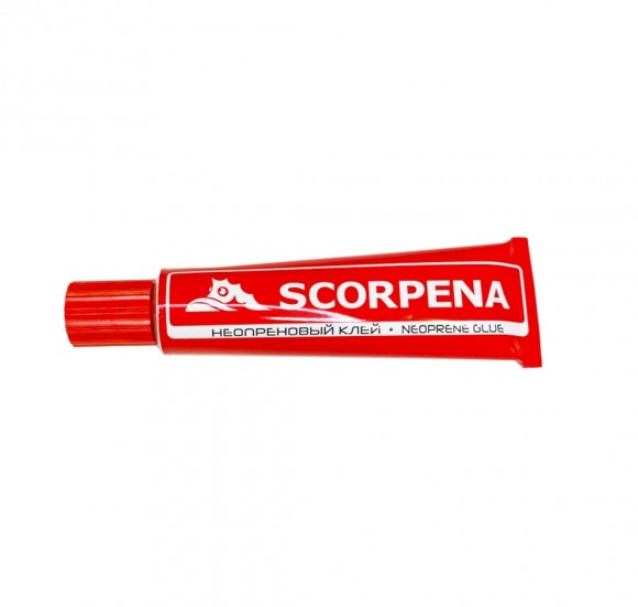 Клей Scorpena (1 тюбик в гермоконтейнере) для ремонта неопреновых изделий